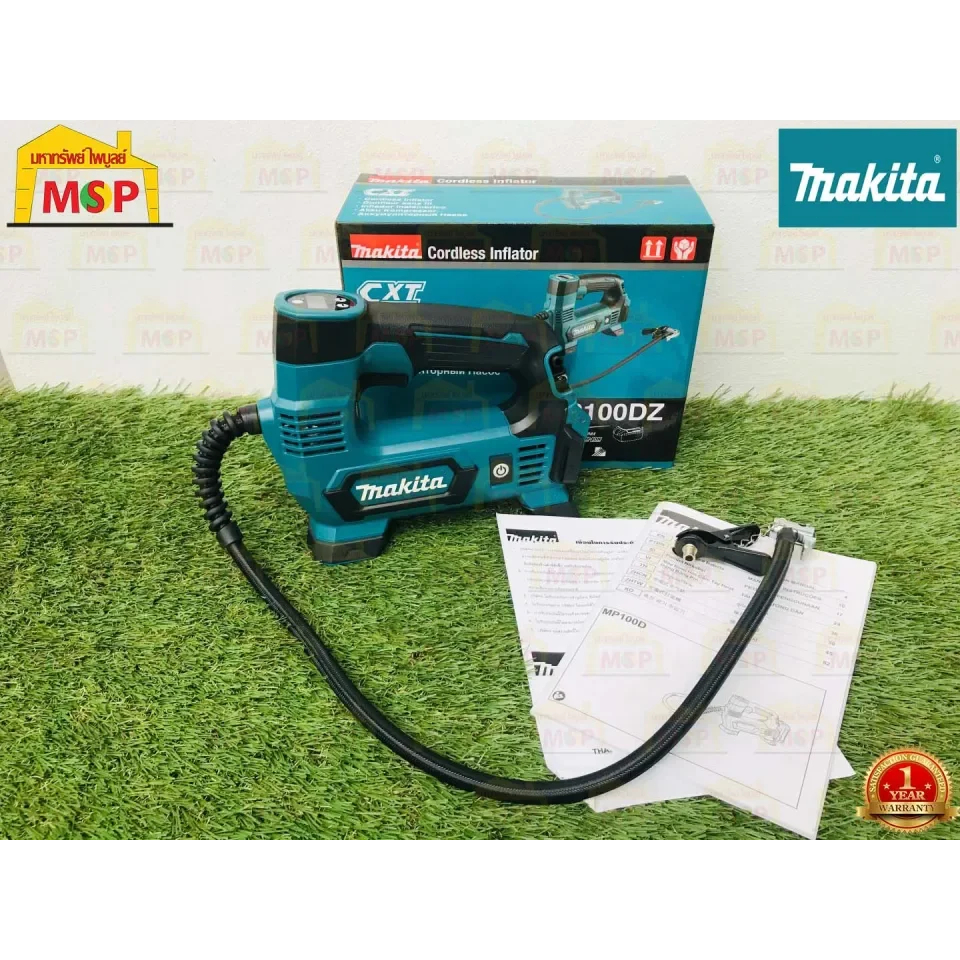 MAKITA MP100 เครื่องเติมลมไร้สาย 5" รุ่น MP100DZ 10ลิตร/นาที 12V |ชิ้น| TTR Store