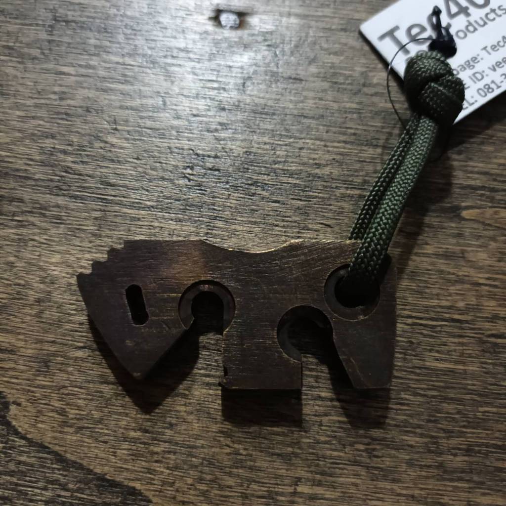 MC2THAILAND THE CAP OPENER REAL BRASS PONY MODEL01 ที่เปิดฝาจีบ ที่เปิดขวด ไรท์สาระกับครูแว่น Tec40s