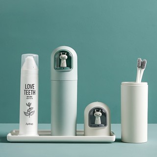 กล่องเก็บยาสีฟัน กล่องใส่แปรงสีฟันแบบพกพา ลายน่ารัก พลาสติกแ…