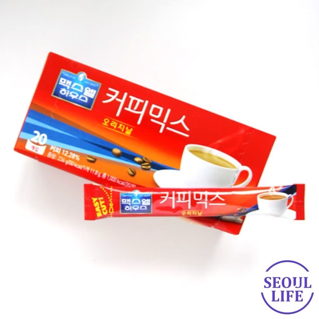 กาแฟซอง กาแฟสำเร็จรูป Maxwell House Original Coffee Mix แม็กซ์เวลล์ ออริจินัล คอฟฟี่ มิกซ์ 3 in 1