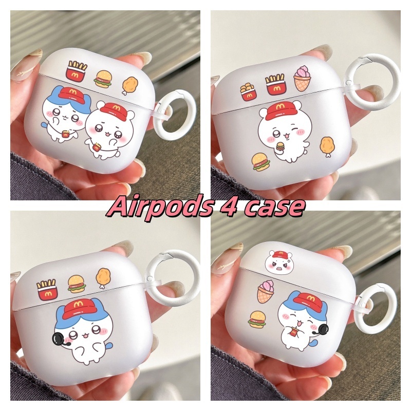💝จัดส่งจากกรุงเทพฯ💝เคส Airpods4 3 2 1 Airpods Pro2/Pro รูปแบบ chiikawa Soft Case TPU Frosted ป้องกัน