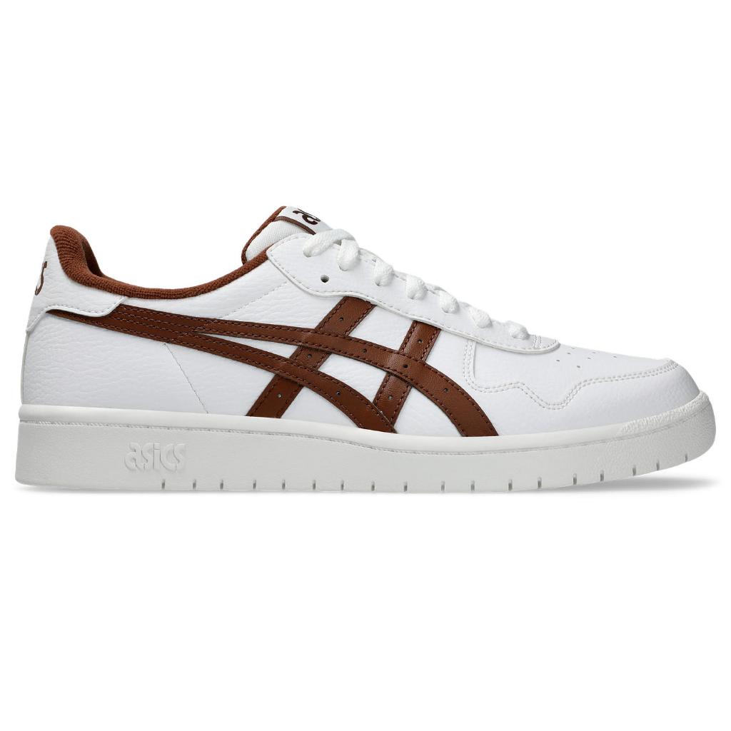 ASICS : JAPAN S MEN SPORTSTYLE ผู้ชาย รองเท้าแฟชั่น ของแท้ WHITE/REDDISH BROWN