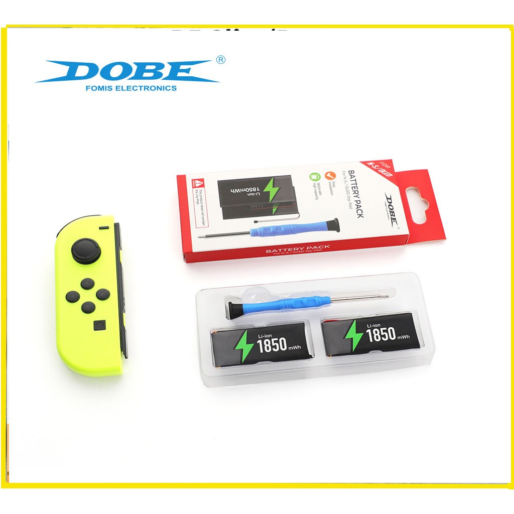 สวิทซ์แบตเตอรี่ด้ามซ้ายและขวา Switch OLED แบตเตอรี่ด้าม 2 ชิ้น + ไขควง TNS-2158B