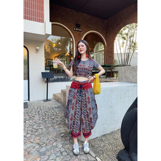 กางเกงเด็กดอย ใส่คู่กับเสื้อยึดหรือจะใส่คู่กับเสื้อสายเดี่ยวเก๋ๆ