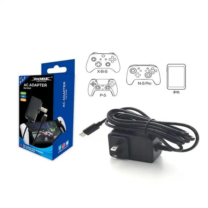 Dobe AC Adapter 15W for PS5 Portal / PS5 / Switch / Xbox / Phone (Charger)(type c)(Dobe)(สายชาร์จจอย)(TP5-3596)