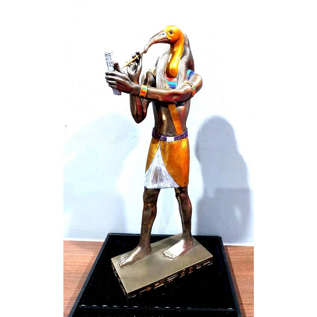 โมเดลจำลองรูปปั้นเทพเจ้าอียิปต์เสหมือนจริง งานฝีมือแฮนด์เมด Hand made God of Egypt