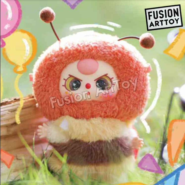 (แบบจุ่ม) Baby Three Elf เอลฟ์  พวงกุญแจ ของแท้ 100%  Fusion ArtToy