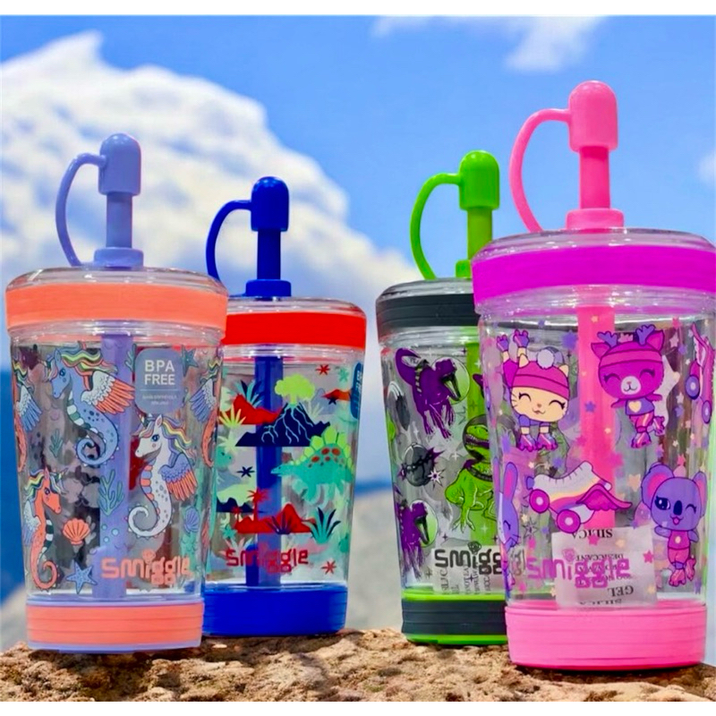 แก้วน้ำ Smiggle ความจุ 480 ml. พร้อมส่งจากไทย
