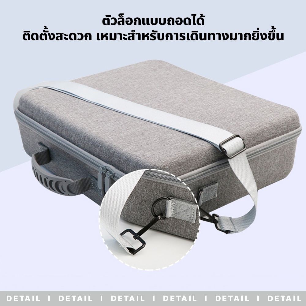 MAO กระเป๋าใส่เครื่อง PS5 กันน้ำและกันกระแทกได้  เหมาะสำหรับเก็บพกพา เดินทาง