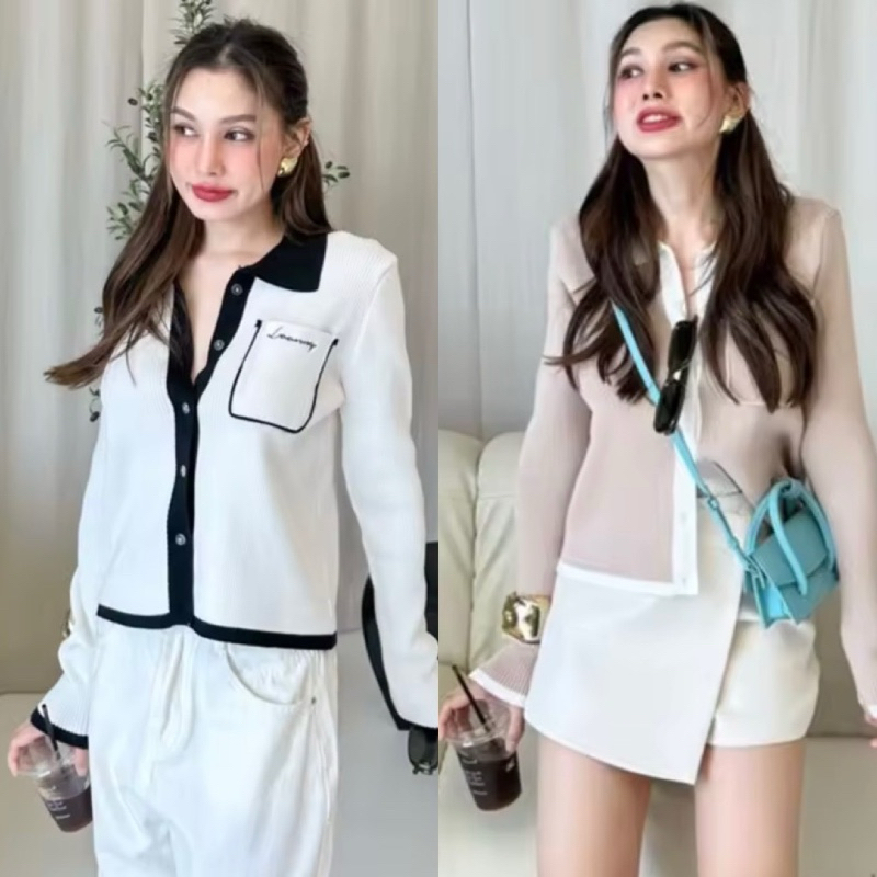 Loonnystore คาร์ดิแกนรุ่น Yejin Cardigan รุ่นเก่า