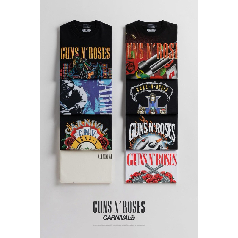 [ผ่อนได้ แท้💯 พร้อมส่ง] CARNIVAL® x Guns N' Roses Part 2