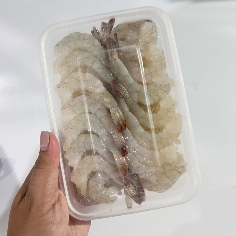 กุ้ง แกะ กุ้งแกะสำเร็จ พร้อมใช้ 300 กรัม ฟรีโฟม