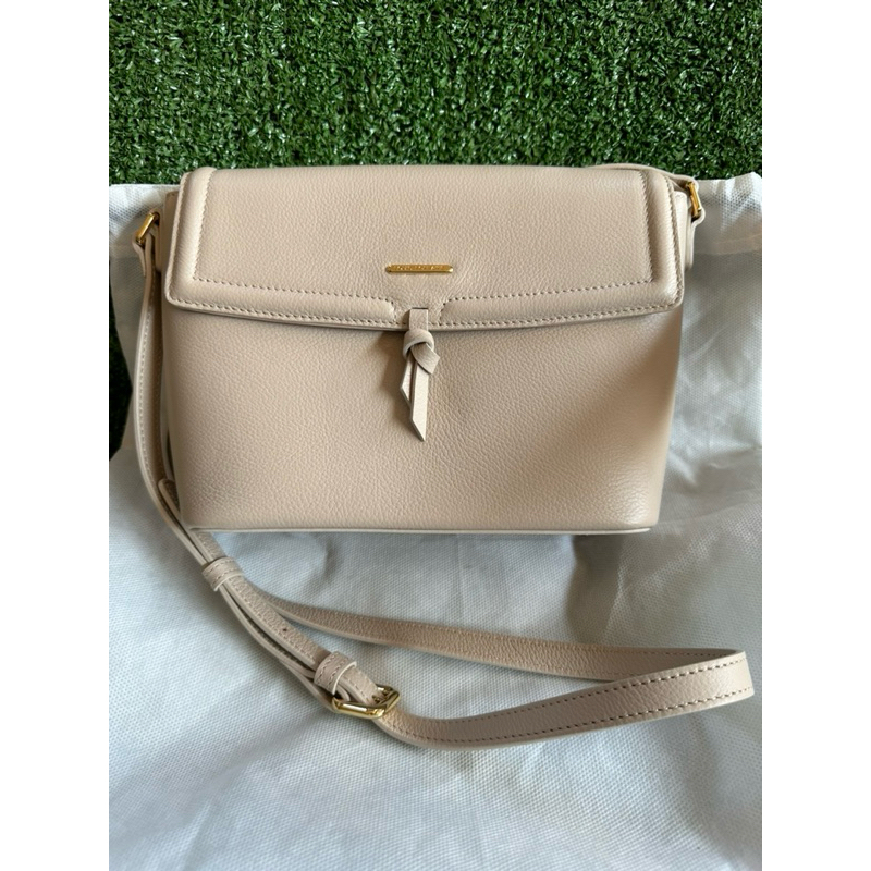 กระเป๋าสะพายข้าง หนังแท้ Louis Fontaine  ของใหม่ ของแท้💯%