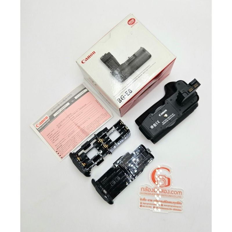 #มือสอง แบตเตอรี่กริ๊ป Canon BG-E8 Battery Grip for EOS 550D, 600D, 650D