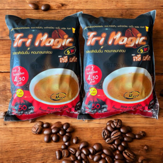Coffee Tri Magic(ห่อใหญ่) 2ห่อ=100ซอง ของแท้100%