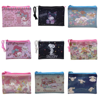 กระเป๋าเหรียญ ลายน่ารัก 💗 กระเป๋าซิป ใส่เหรียญ ใส่บัตร พวงกุญแจ kawaii ราคาถูก
