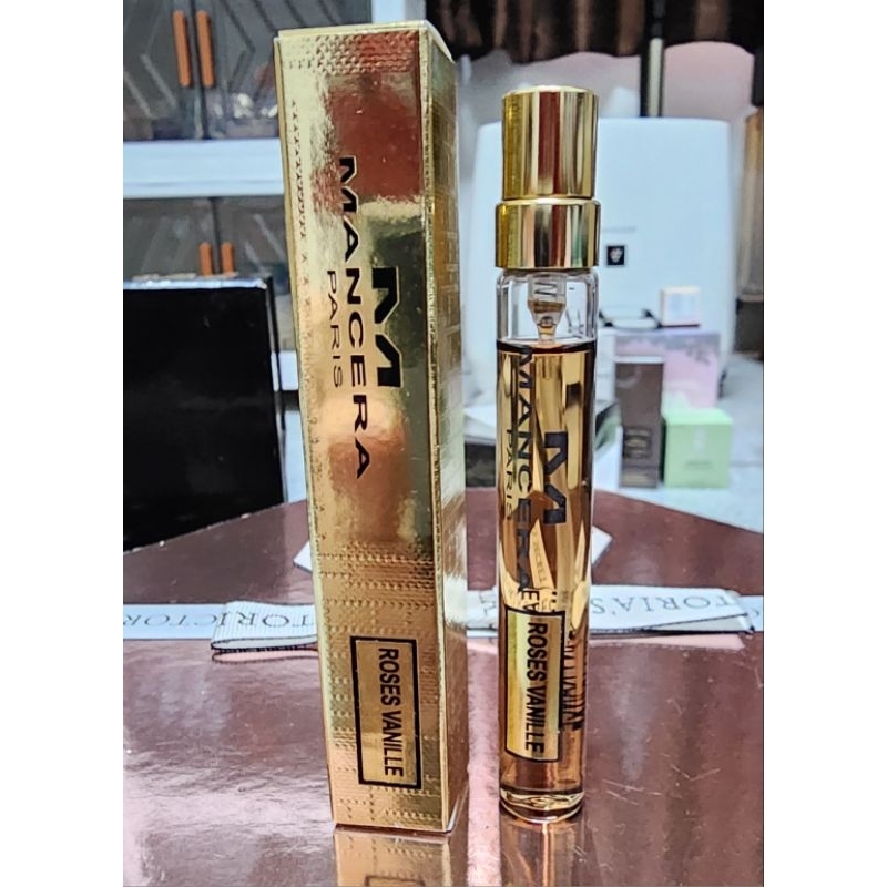 Travel spray 8ml Mancera Roses vanille eau de parfum
