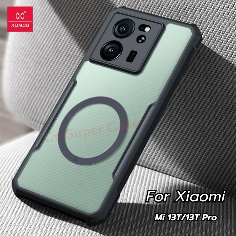 Xundd เคส สำหรับ Xiaomi 13T Pro/13T รุ่น Magnetic เคสกันกระแทก คลุมกล้อง ขอบยาง TPU รองรับการชาร์มแม่เหล็ก [พร้อมส่งไทย]