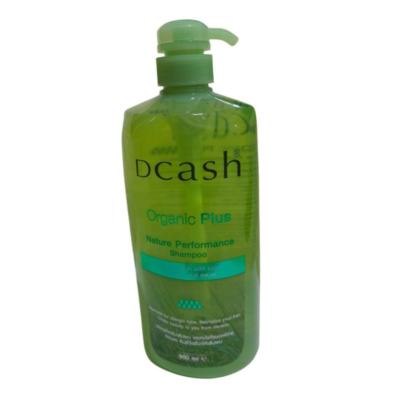 ดีแคช ออร์แกนิค พลัส เนเจอร์ เพอร์ฟอร์แม้นซ์ แชมพู ปริมาณ850ml.