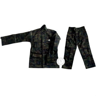 ชุดพรางทร ผ้ากำมะดิน แบรนด์ SP!! ชุดพรางทหารเรือ