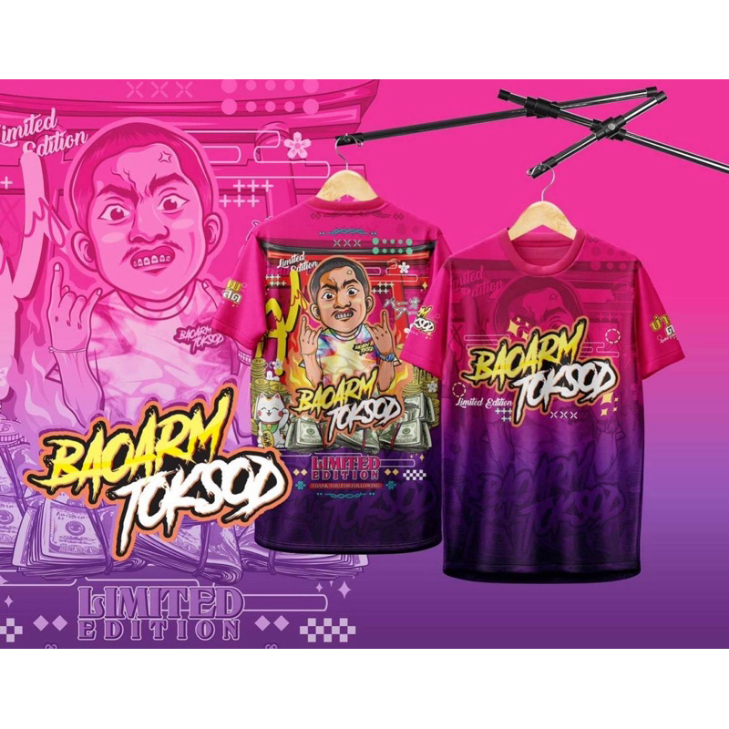 (เสื้อเด็ก) เริ่มต้น 2ขวบ ขึ้นไป เสื้อพิมพ์ลาย บ่าวอาร์ม เนื้อผ้าไมโครโพลิสเตอร์