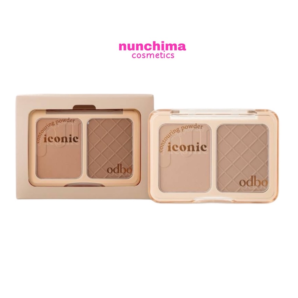 OD1323 ODBO Iconic Contouring Powder โอดีบีโอ ไอโคนิก คอนทัวร์ พาวเดอร์