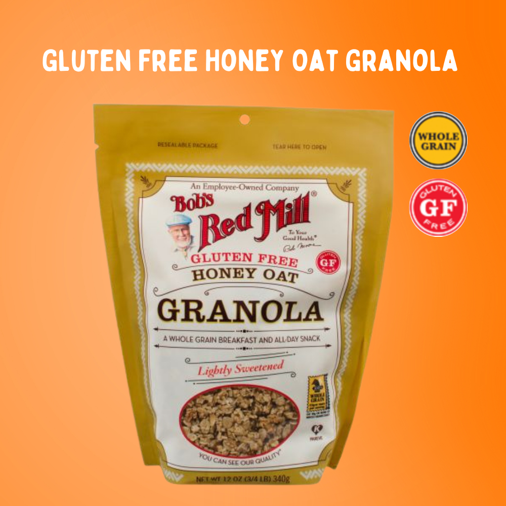 Gluten Free Honey Oat Granola กราโนล่าออแกนิคปราศจากกลูเตน 340g
