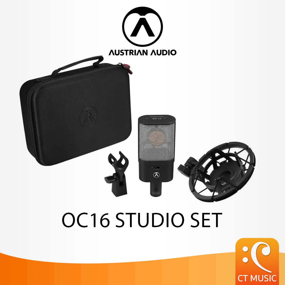 Austrian Audio OC16 Studio Set Condenser Microphone ไมโครโฟน คอนเดนเซอร์ AustrianAudio OC 16