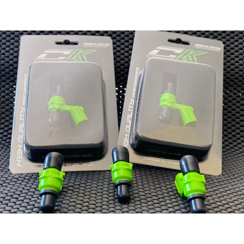หัวฉีดแต่งสีเขียว มีทุกcc 130ccถึง450cc CK สินค้าคุณภาพสูง มอเตอร์ไซค์สินค้ามีพร้อมส่ง