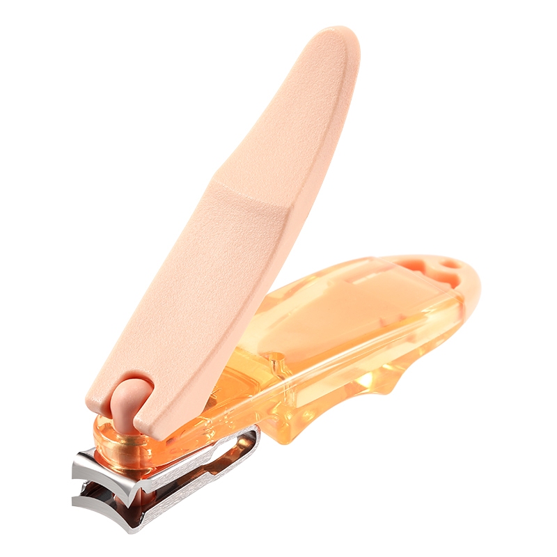 ZWILLING قلّامة أظافر مع مبرد Classic ‏80 مم — برتقالي باستيل — صورة 2