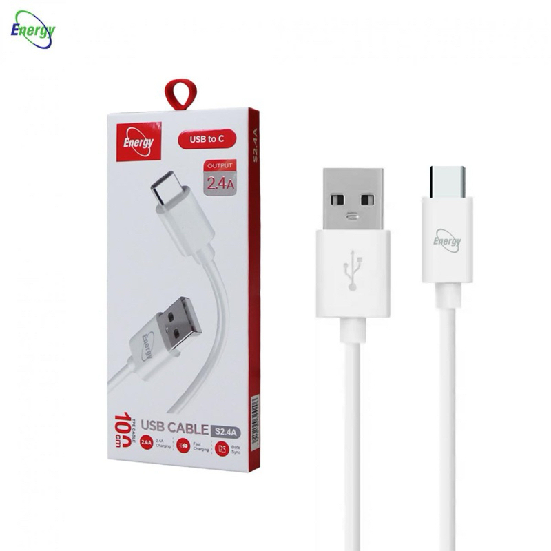 สาย ชาร์จ Type-c กำลังไฟ2.4A