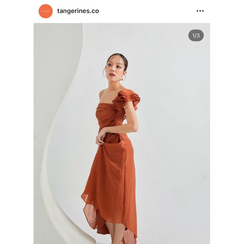 Tangerines.co - Iris tube dress size XS in #Tangerine