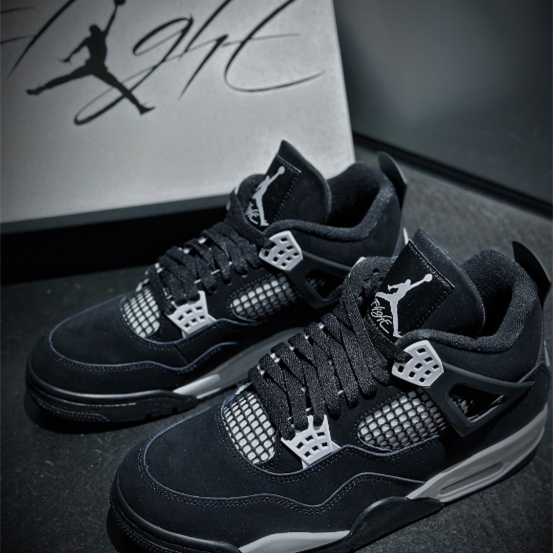 Jordan Air Jordan 4 RM black and white 【100% Authentic】