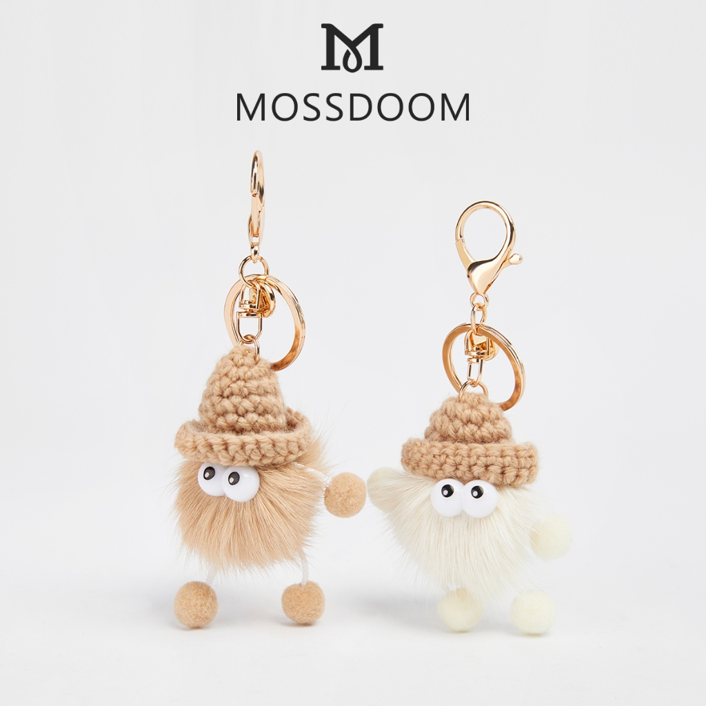 MOSSDOOM Mini Piconi จี้ตุ๊กตาหมวกตัวน้อยน่ารัก ประณีต และกะทัดรัด
