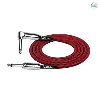 Kirlin IWCC-202PN Instrument Cable สายแจ็คกีตาร์ สายแจ๊ค แบบถัก ใช้ต่อกับกีตาร์ไฟฟ้า กีตาร์เบส หรือโปร่งไฟฟ้า
