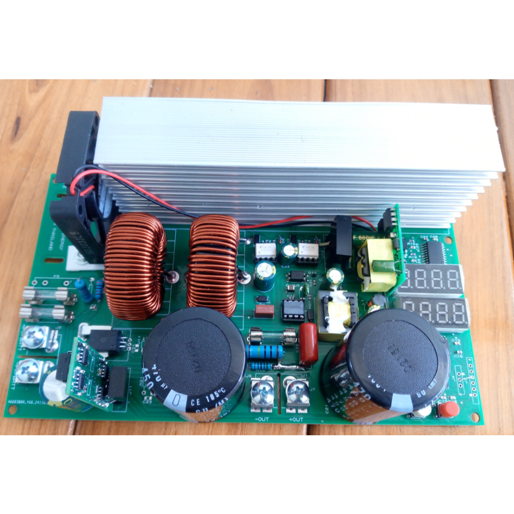 boost MPPT บอร์ดบูสไฟจากแบตเตอรี่หรือแผงโซล่าเซลล์ 1000Wที่24V 2000Wที่48V 3000Wที่150V 4000Wที่ 250V รับไฟเข้า 24-350V