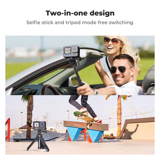 K&F MS10 Selfie Desktop Tripod 33CM For GoPro/DJI/Insta (KF09.133V3)