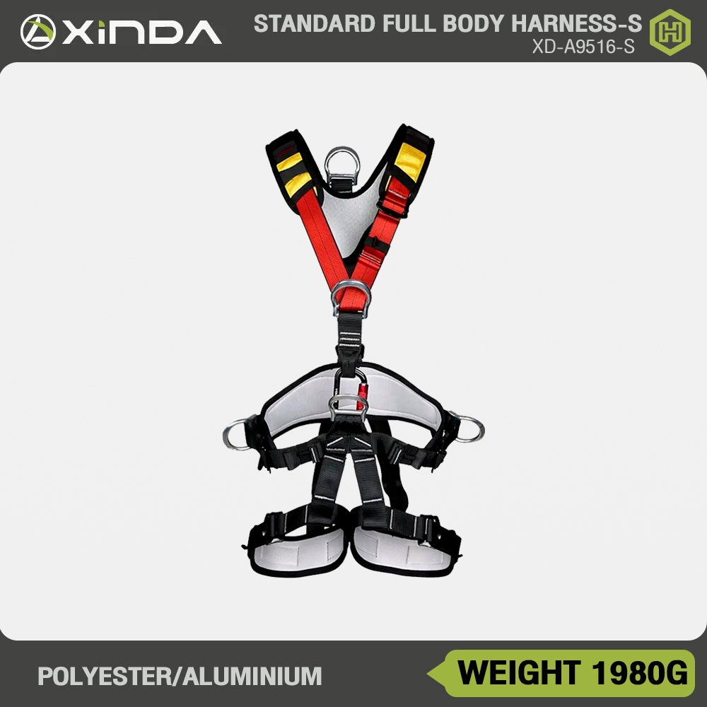 เข็มขัดโรยตัวแบบเต็มตัว xinda harness (full body harness) รุ่น XD-A9516