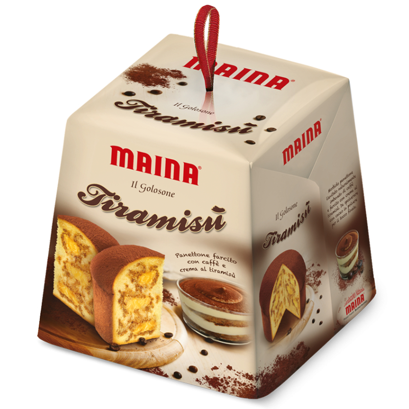 ไมย์น่า ขนมปัง ปาเน็ตโทน รสทิรามิสุ จากอิตาลี 750 กรัม - Panettone Panettone Tiramisu 750g Maina bra