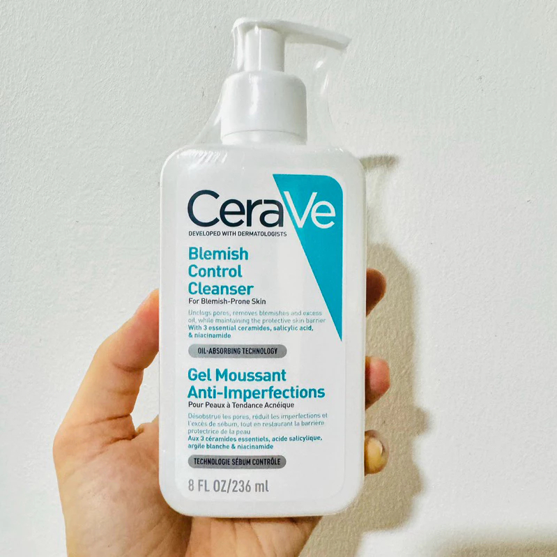 CeraVe blemish control cleanser 236ml เซราวี เบลมมิช คอนโทรล คลีนเซอร์ 236 มล.