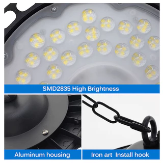 สปอร์ตไลท์ สปอตไลท์ UFO ไฟสว่าง Spotlight LED มาตรฐาน TIS IP66 (ใช้ไฟบ้าน) โคมไฟอุตสาหกรรม LED