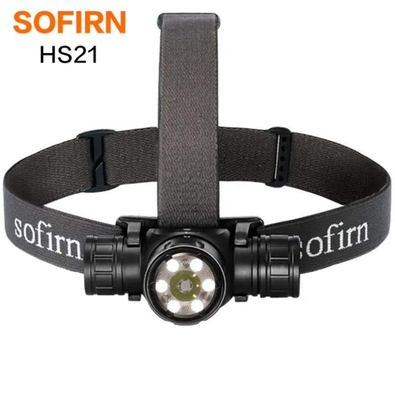 SOFIRN HS21 SFT40 แสง 6500K/AL6061T6*6 แสง 5000K USB C INR18650*1