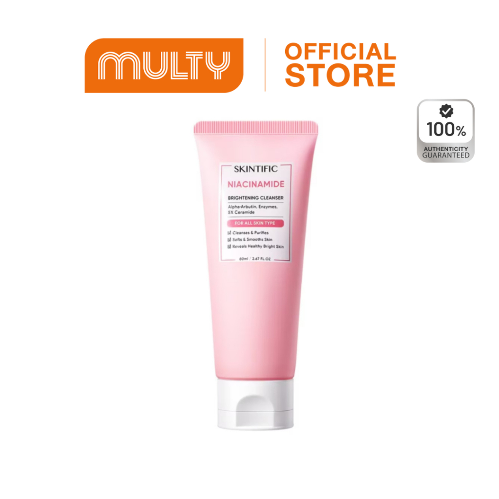 Skintific Niacinamide Brightening Cleanser 80 ml. คลีนเซอร์