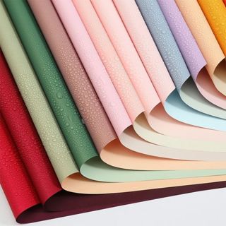 CBB 20แผ่น / กระดาษโอยะสองสีห่อช่อดอกไม้ กันน้ำได้ สองสีในแผ…