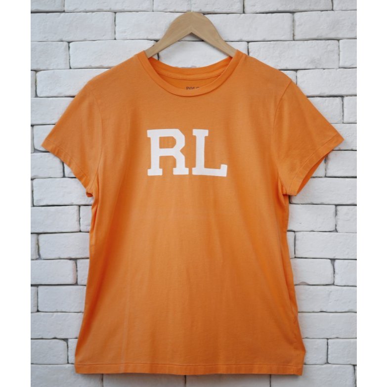 POLO RALPH LAUREN WOMEN RL LOGO JERSEY T-SHIRT