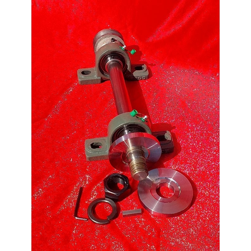 ชุดเพลาเลื่อยวงเดือน spindle saw ยาว 34 CM ใส่ใบเลื่อยรู รูปที่ 5