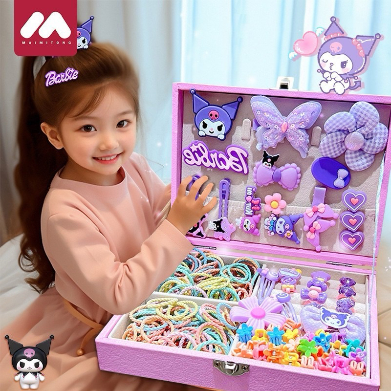 พร้อมส่ง Set กิ๊ฟ ยางมัดผม (กล่อง+ถุง) มี 4 แบบ ราคานี้คุ้มมากๆค่าา