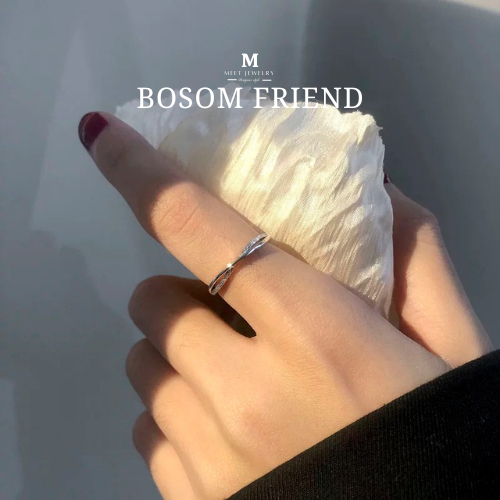 MEET แหวนเงินแท้ bosom friend แหวนเพชร แหวนเงินแท้ แหวนมงคล แหวนแฟชั่น แหวนแท้ เซตแหวน แหวนผู้หญิง