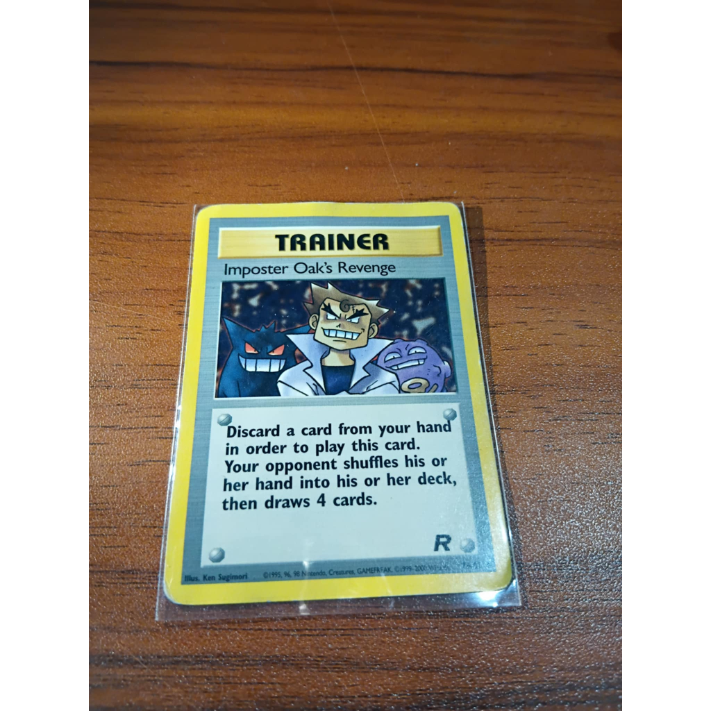 Imposter Oak's Revenge 76/82 - Team Rocket - Trainer Card