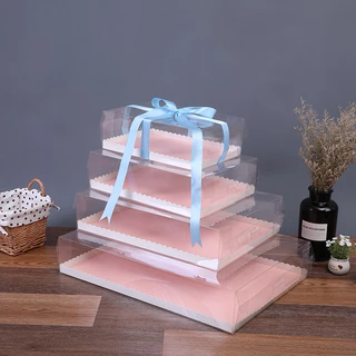 กล่องเค้กตัวเลข กล่องเค้กตัวอักษร พร้อมฐานรองสีขาว /BX7(BX7 1P(30.2*21*10cm))